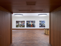 im bild karin kneffel im franz marc museum 